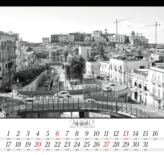 Ritorna “100%Pozzuoli”: il calendario 2022 del fotoreporter Enzo Buono